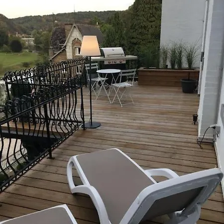 公寓 Chateau En Bord D'ourthe La Terrasse Esneux
